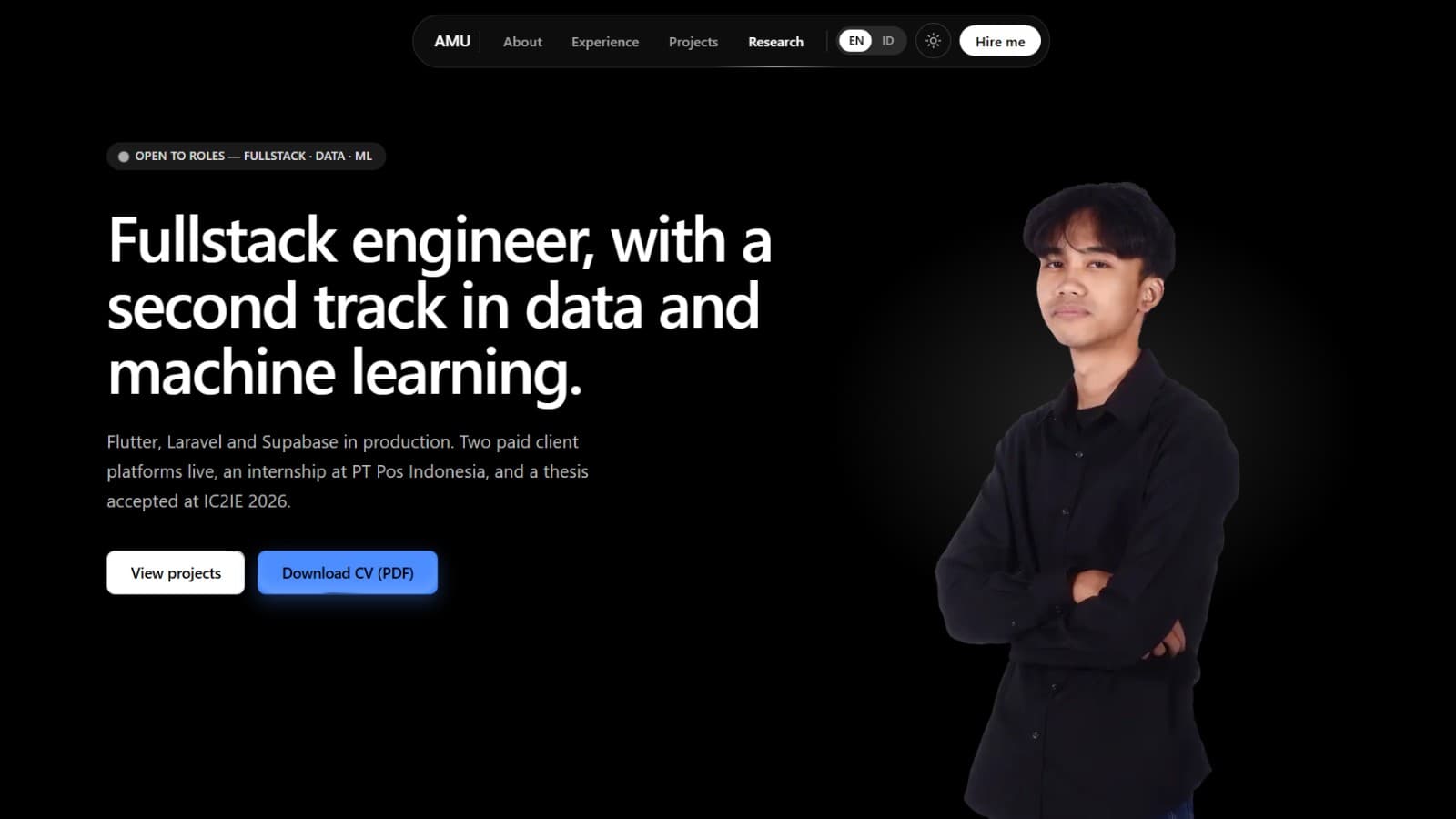 Portfolio Site — screenshot