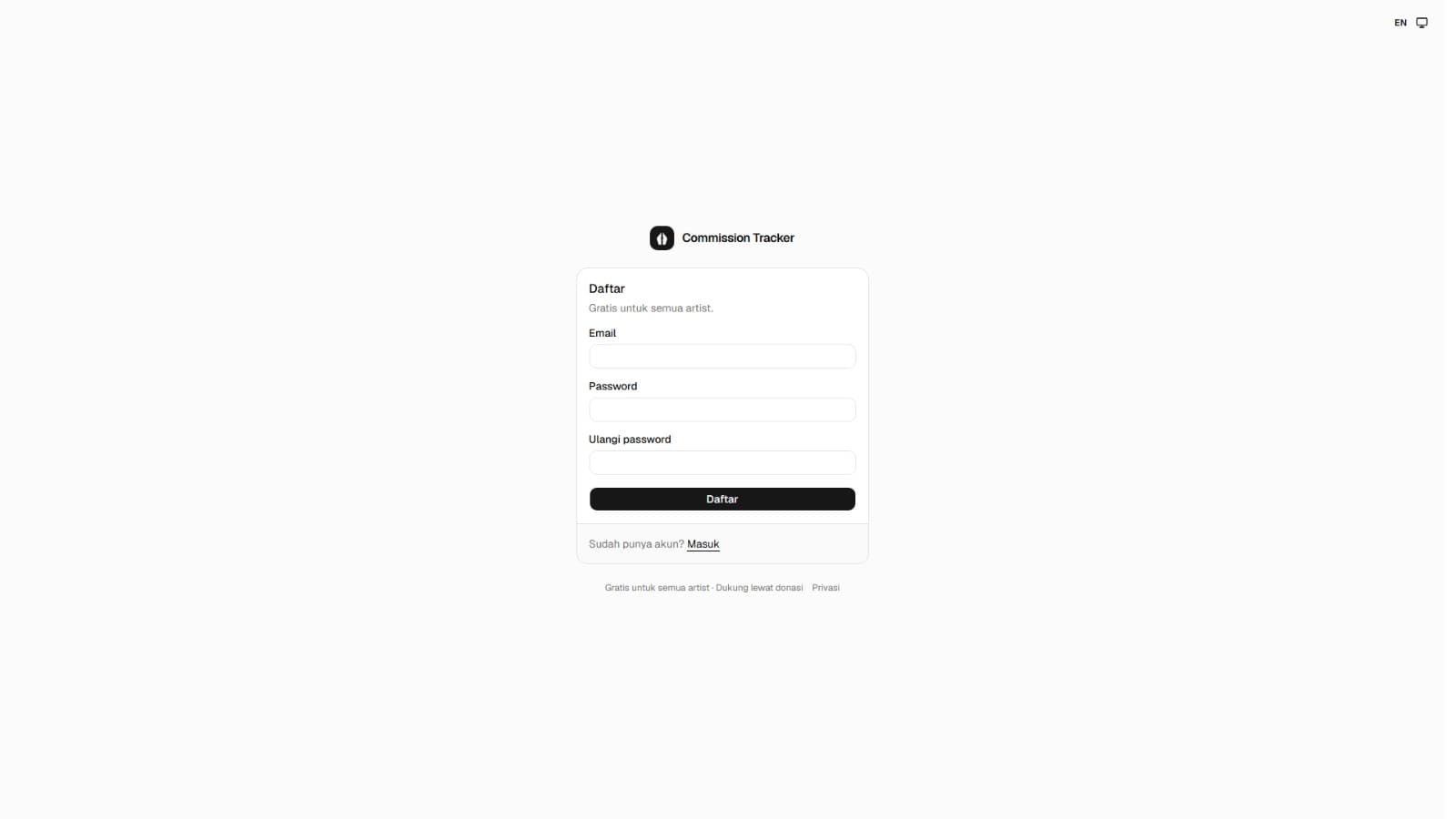 Commission Tracker — screenshot 3