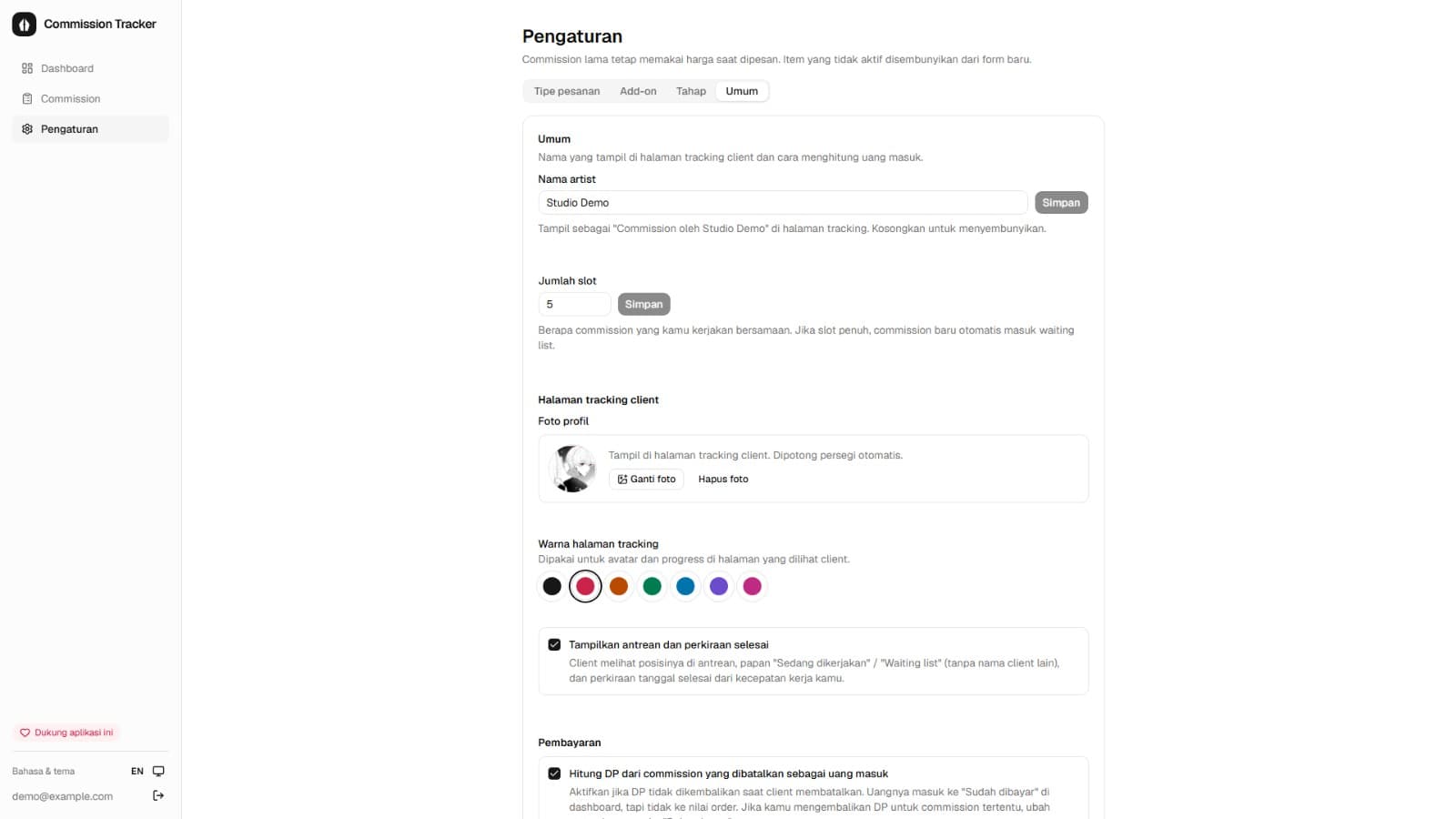 Commission Tracker — screenshot 18