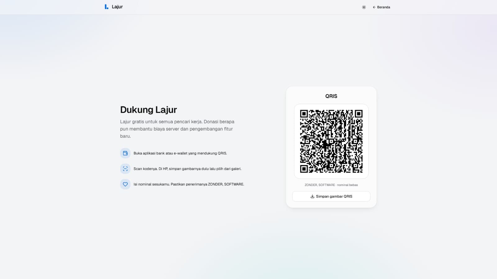 Lajur — screenshot 2