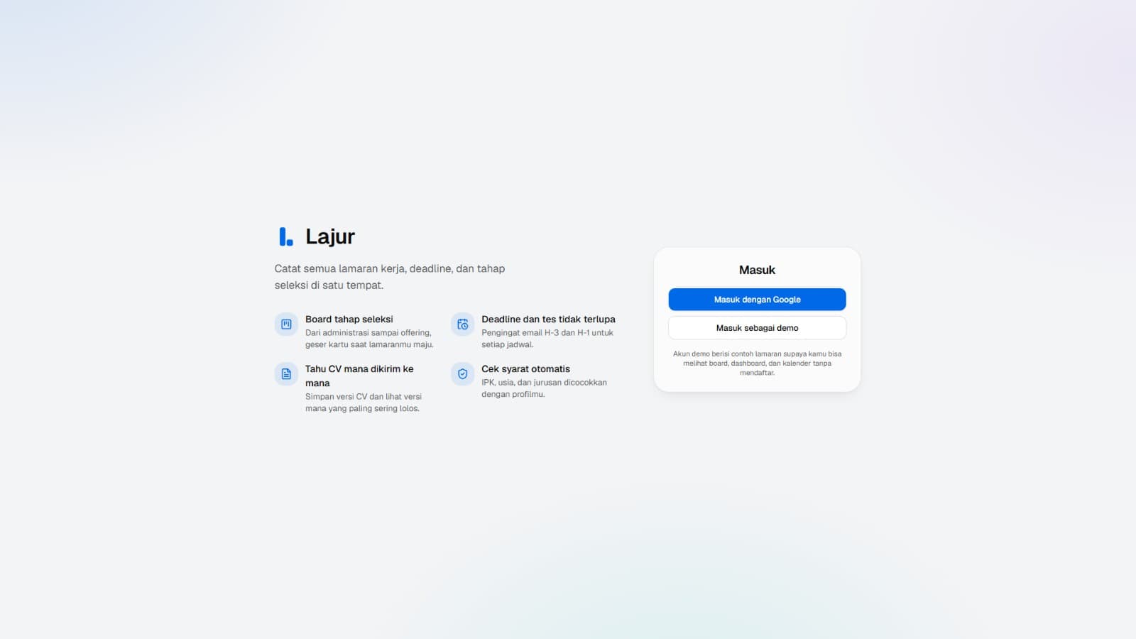 Lajur — screenshot 3